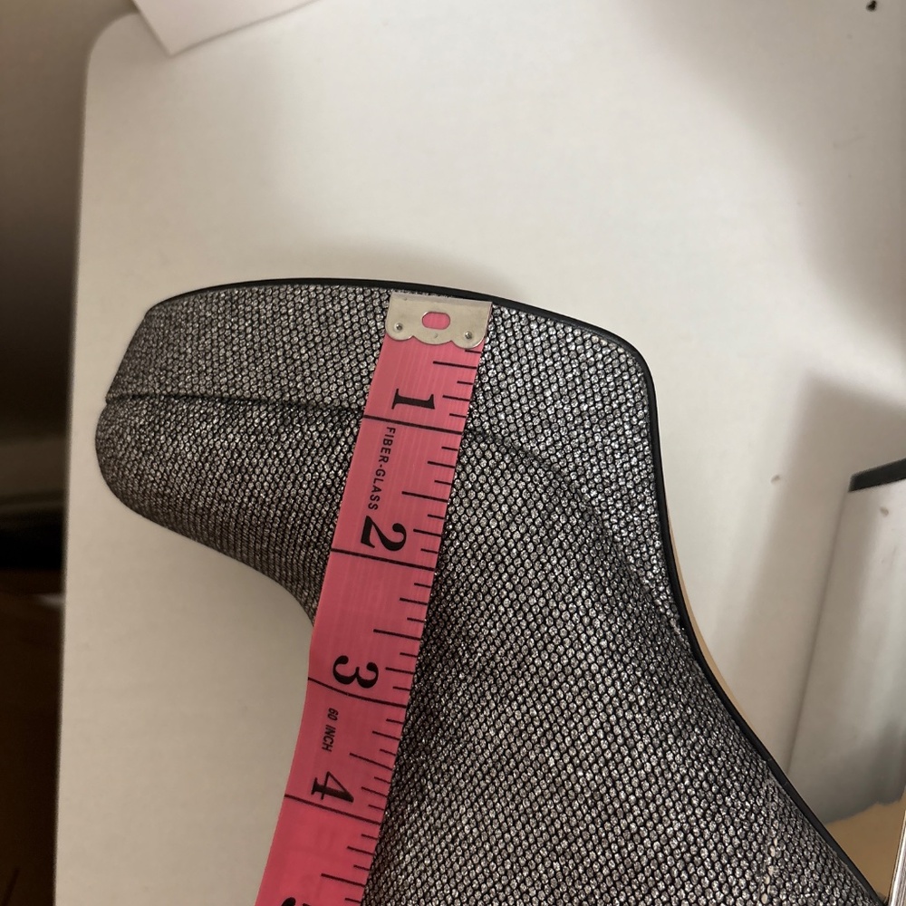 New!! MICHAEL KORS Porter Glitter Platform Dress Booties Size 7M - Picture 10 of 10